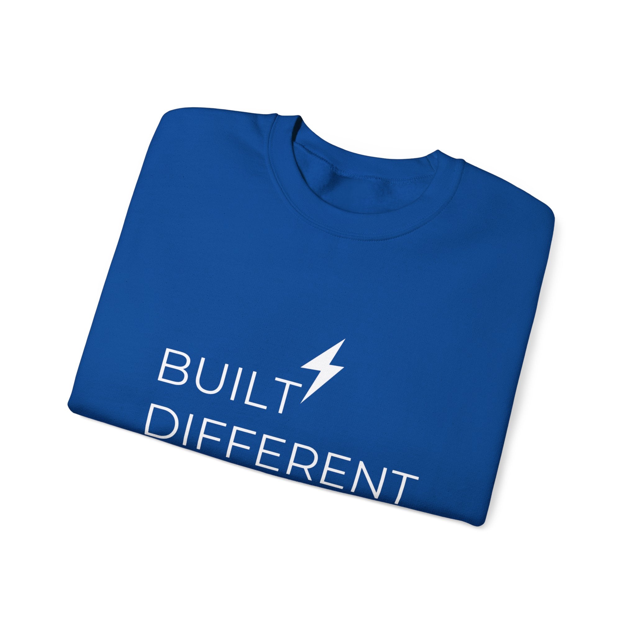 Built Different Sweatshirt, Unisex Gift , 12 Colors