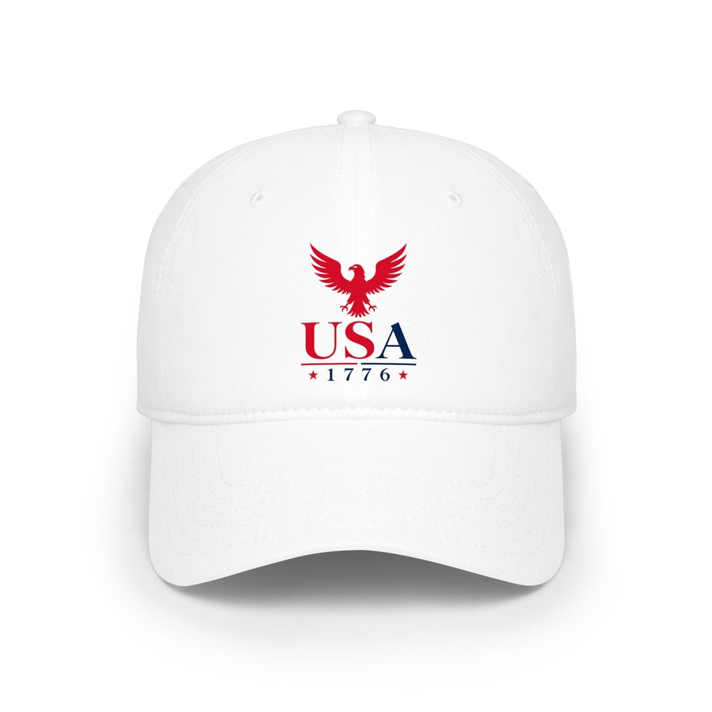 USA 1776 Eagle Baseball white Cap, Unisex