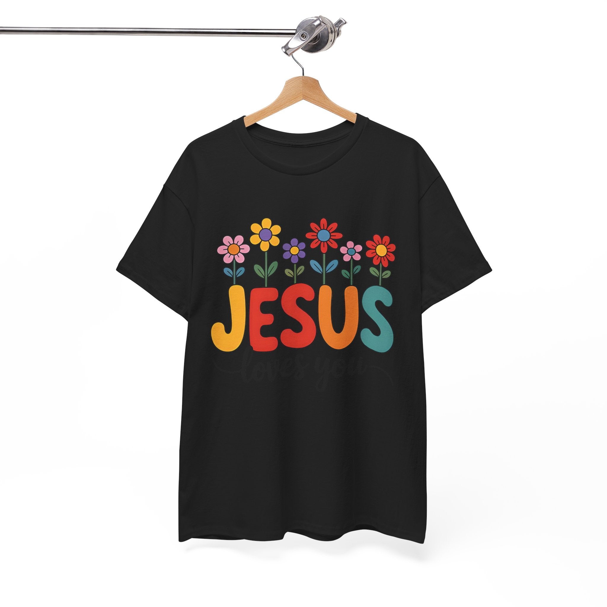 Jesus Loves You Shirt,  16 Colors, Unisex Heavy Cotton