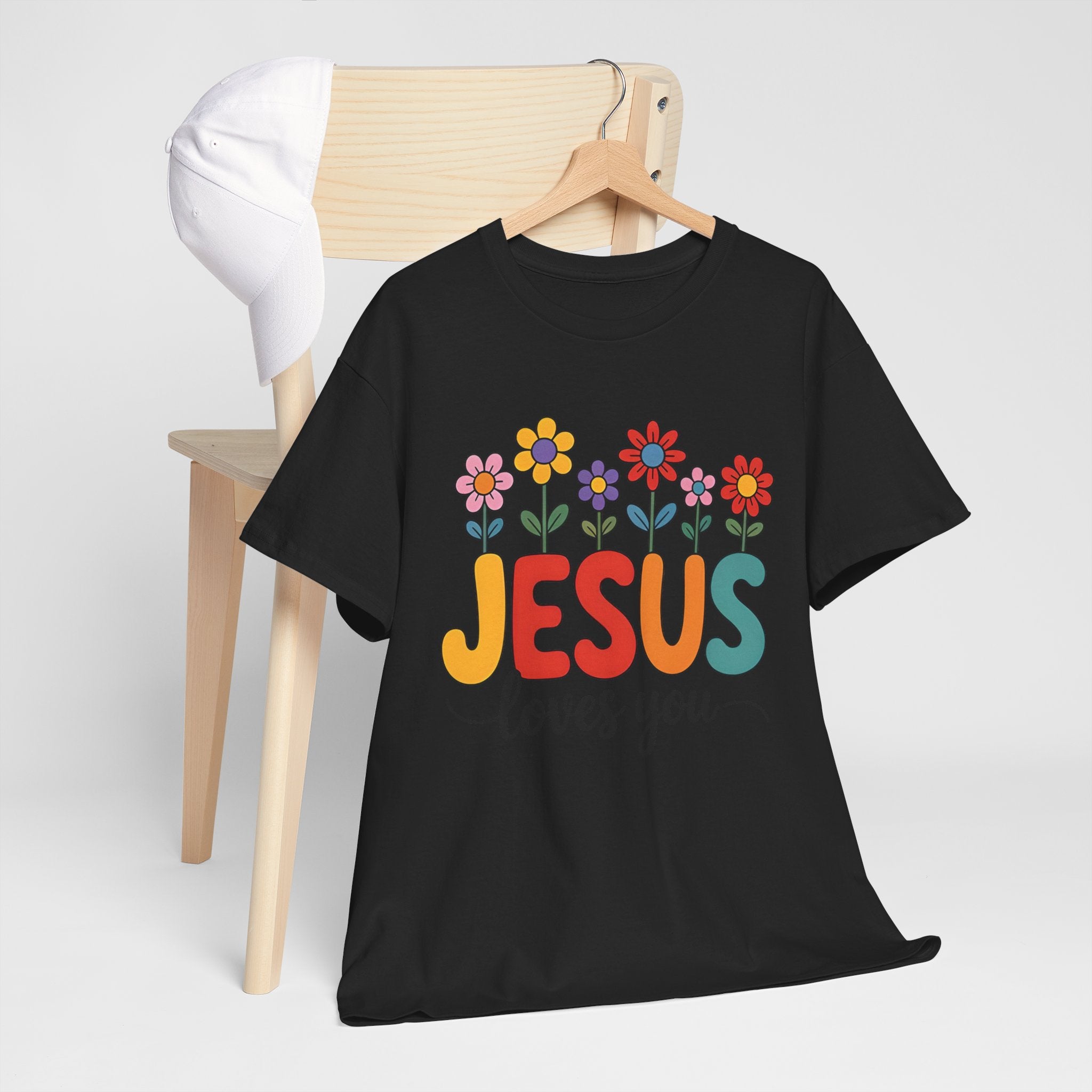 Jesus Loves You Shirt,  16 Colors, Unisex Heavy Cotton