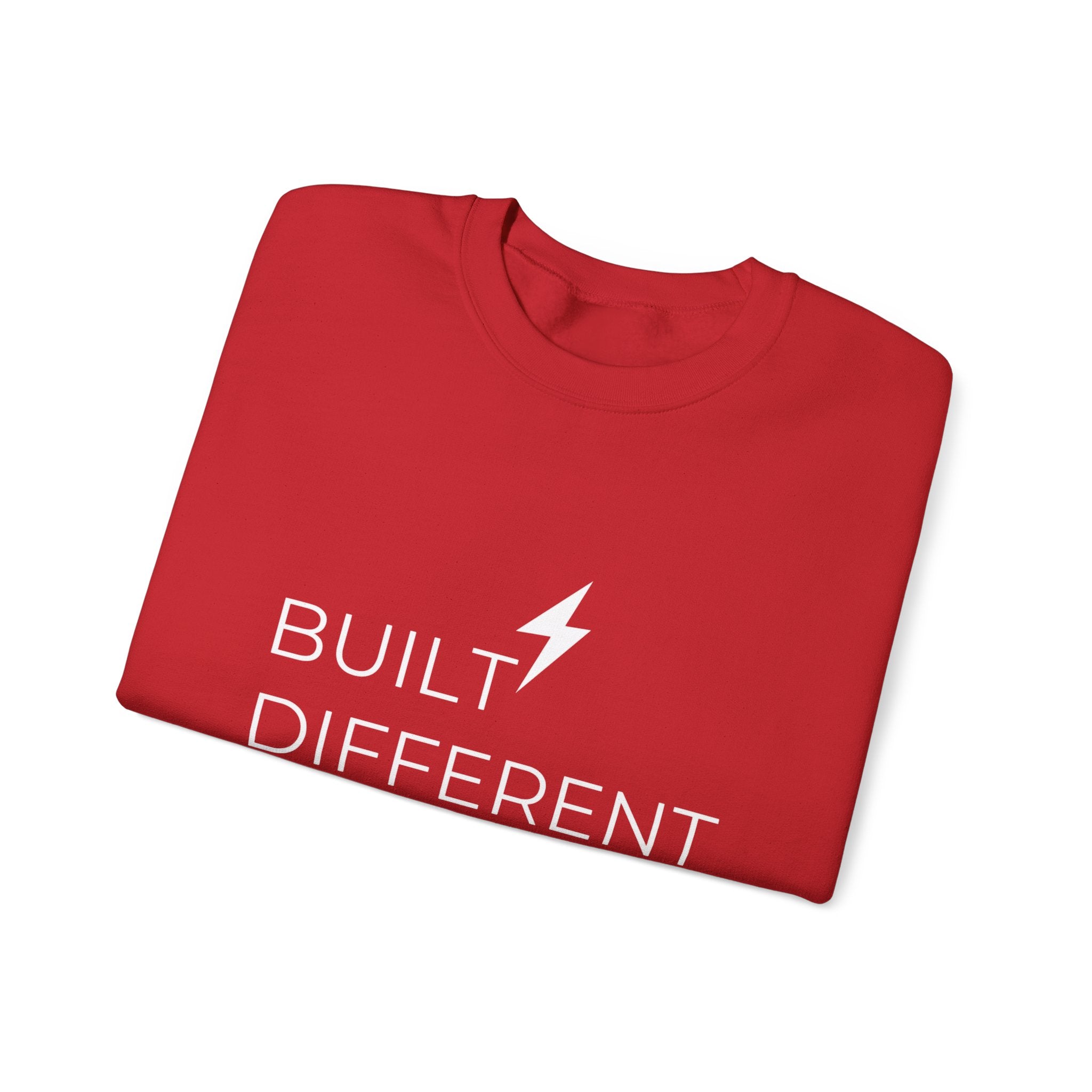 Built Different Sweatshirt, Unisex Gift , 12 Colors