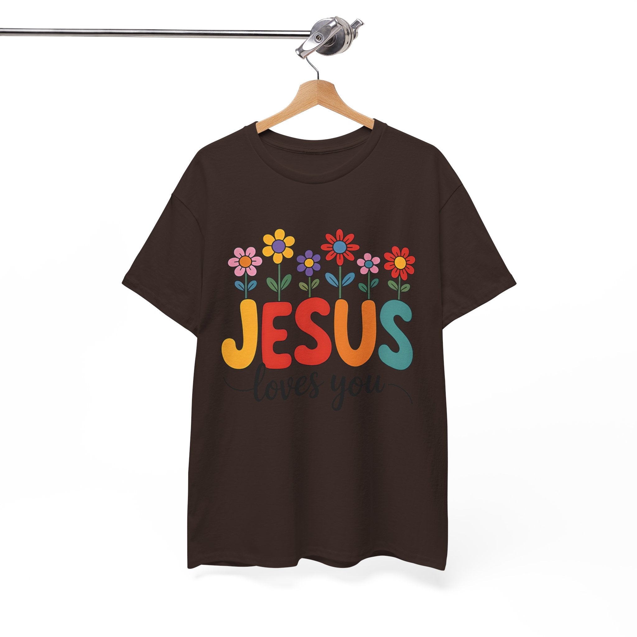 Jesus Loves You Shirt,  16 Colors, Unisex Heavy Cotton
