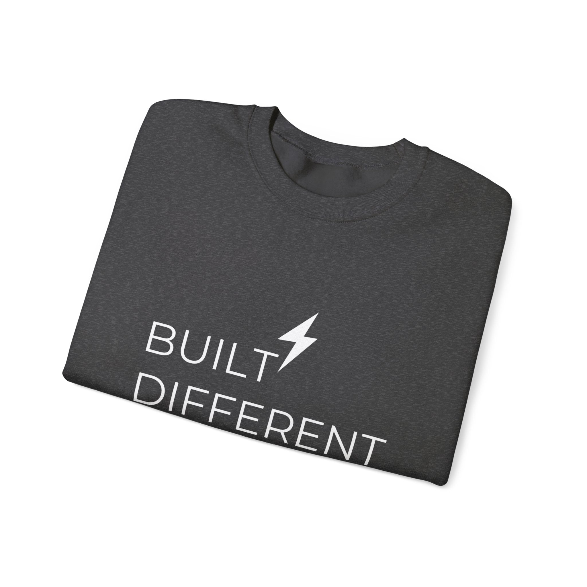 Built Different Sweatshirt, Unisex Gift , 12 Colors