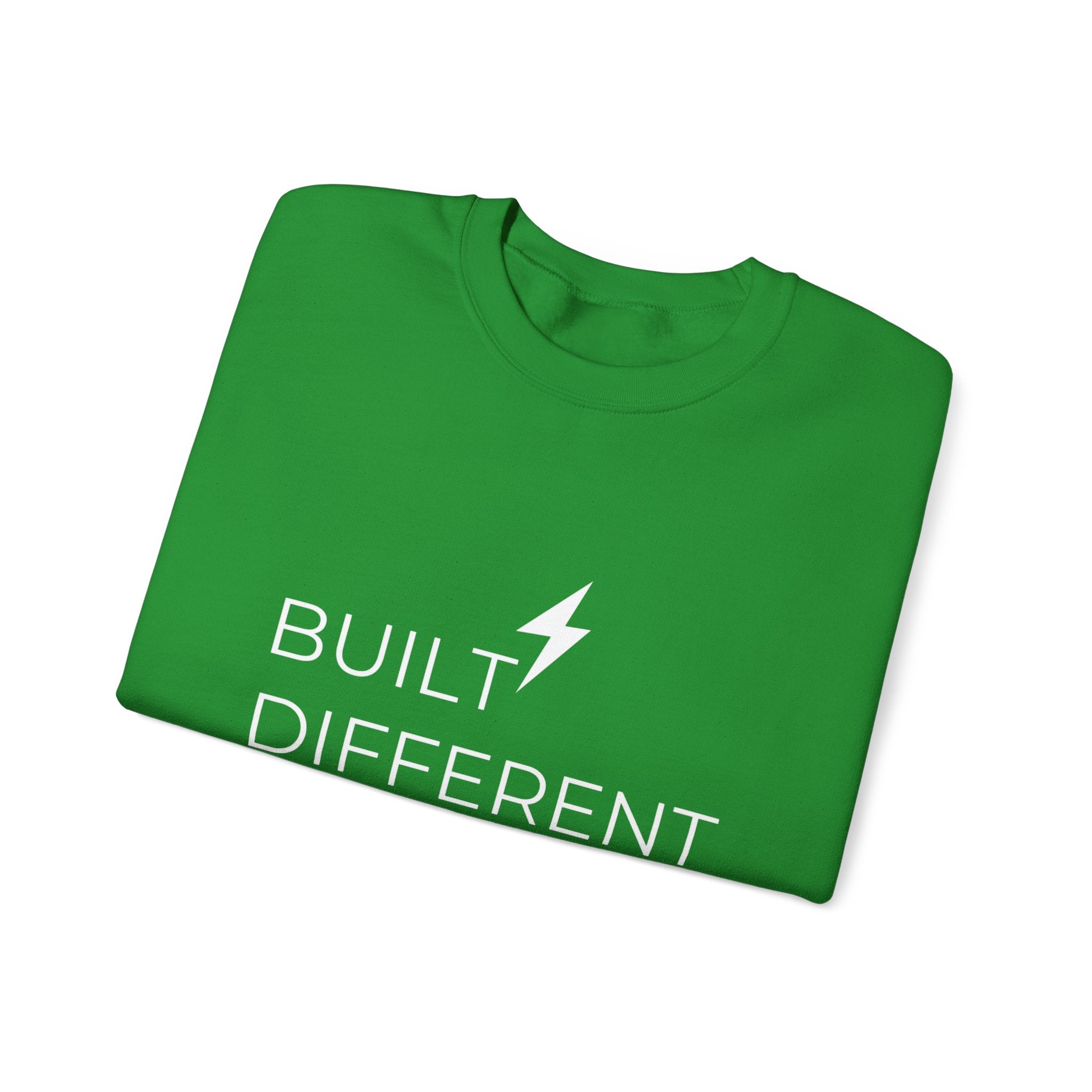Built Different Sweatshirt, Unisex Gift , 12 Colors