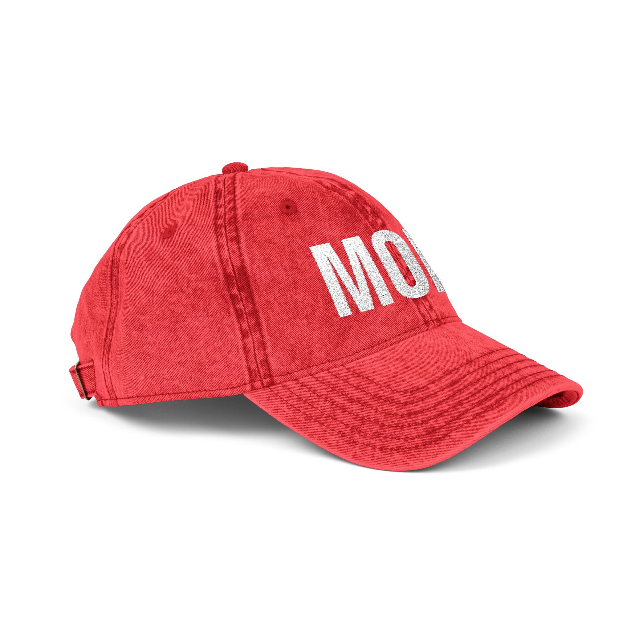 Mom Embroidered Hat, Vintage Minimalist Cap, 6 colors