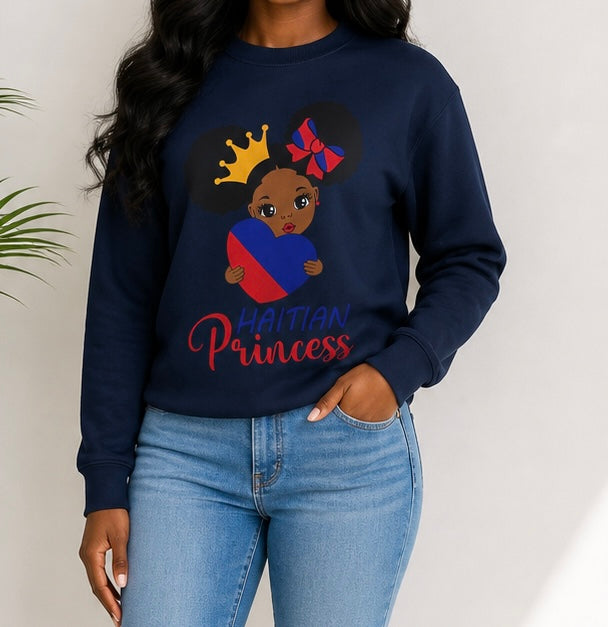 Haitian Princess Sweatshirt , 3 Colors