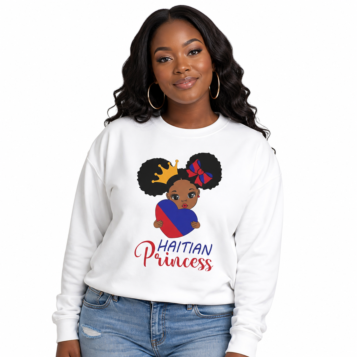 Haitian Princess Sweatshirt , 3 Colors