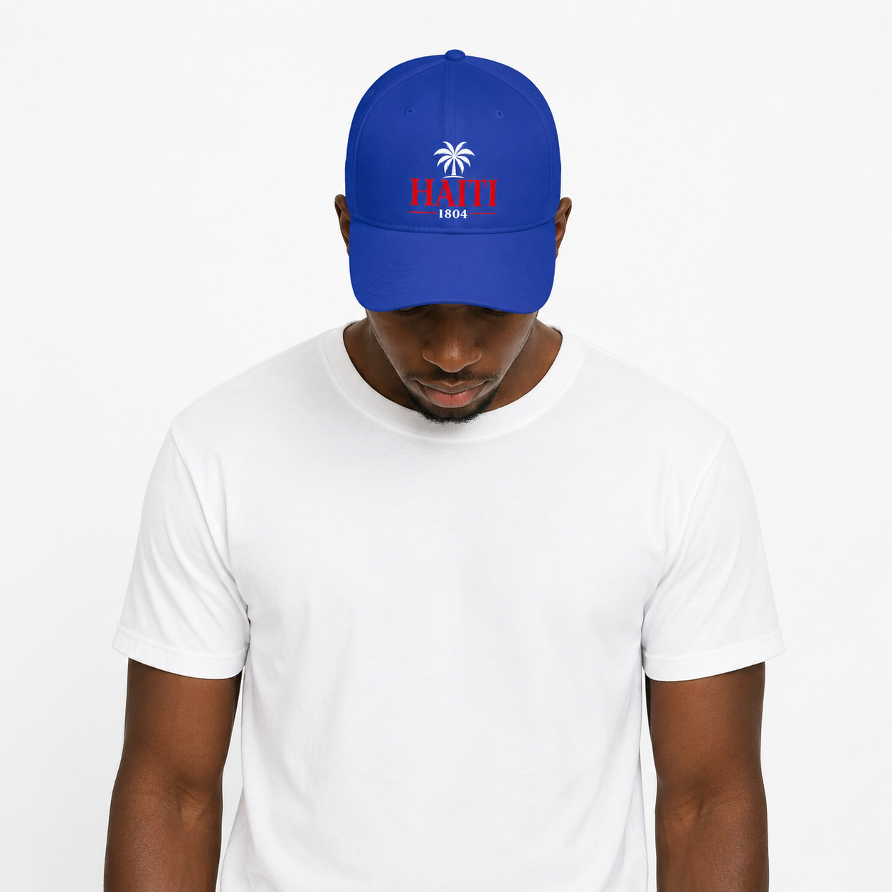 Haiti 1804 Blue Baseball Cap , unisex