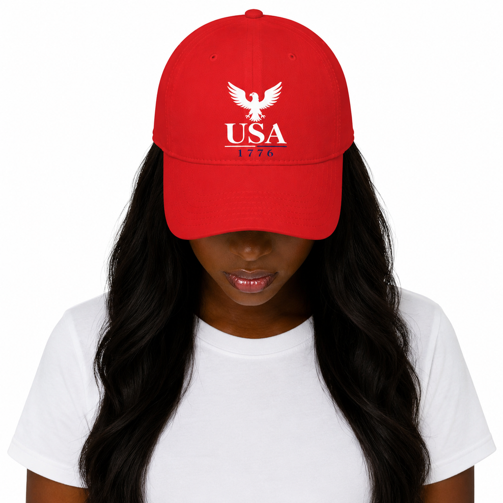USA 1776 Eagle Baseball Cap, Unisex