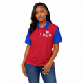 Haiti Polo Shirt | Unisex Haitian Pride Polo | Haiti 1804 Polo Shirt | Red Blue Polo Shirt | Haitian Heritage Clothing | Caribbean Gift