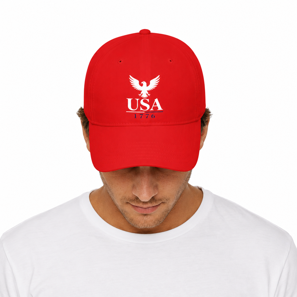 USA 1776 Baseball Cap , Adjustable Unisex Cap