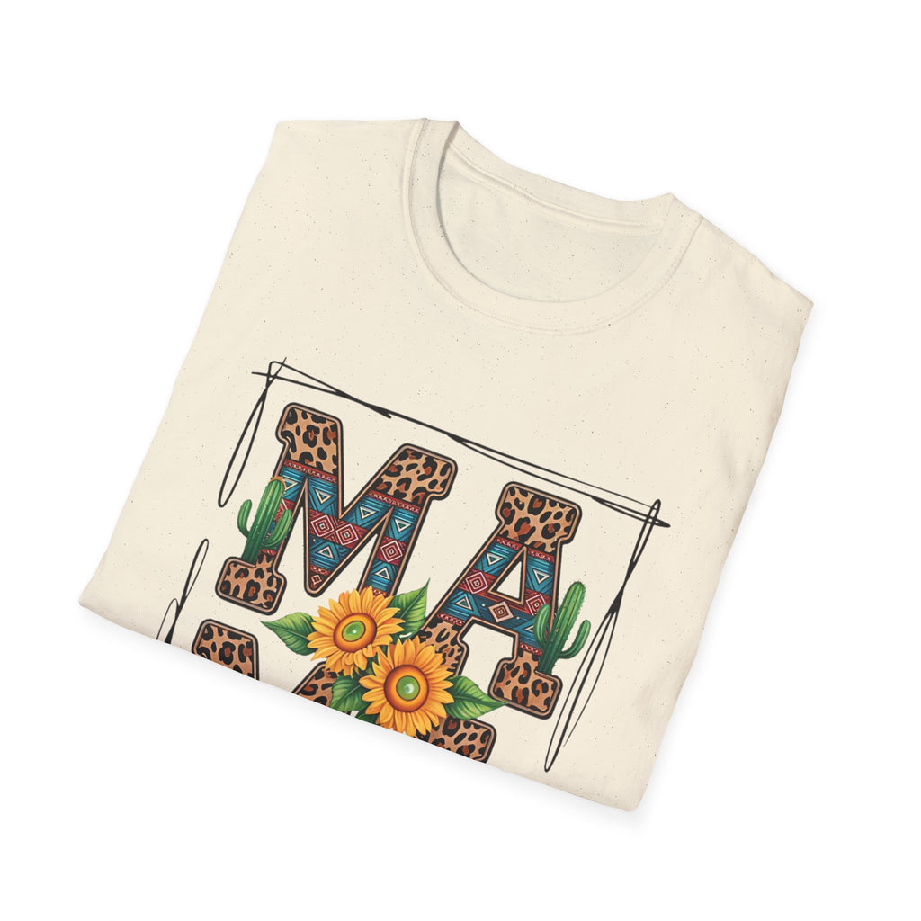 Mama Floral  Softstyle T-Shirt