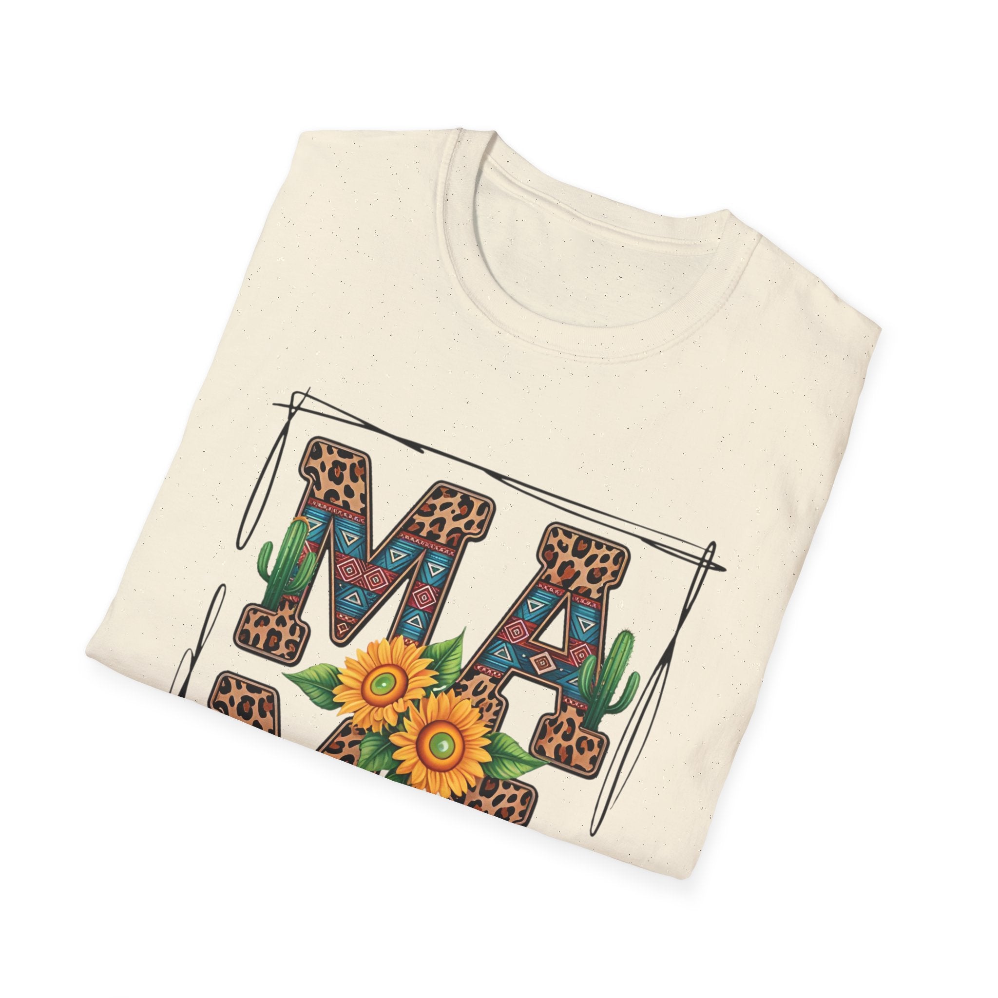 Mama Floral  Softstyle T-Shirt