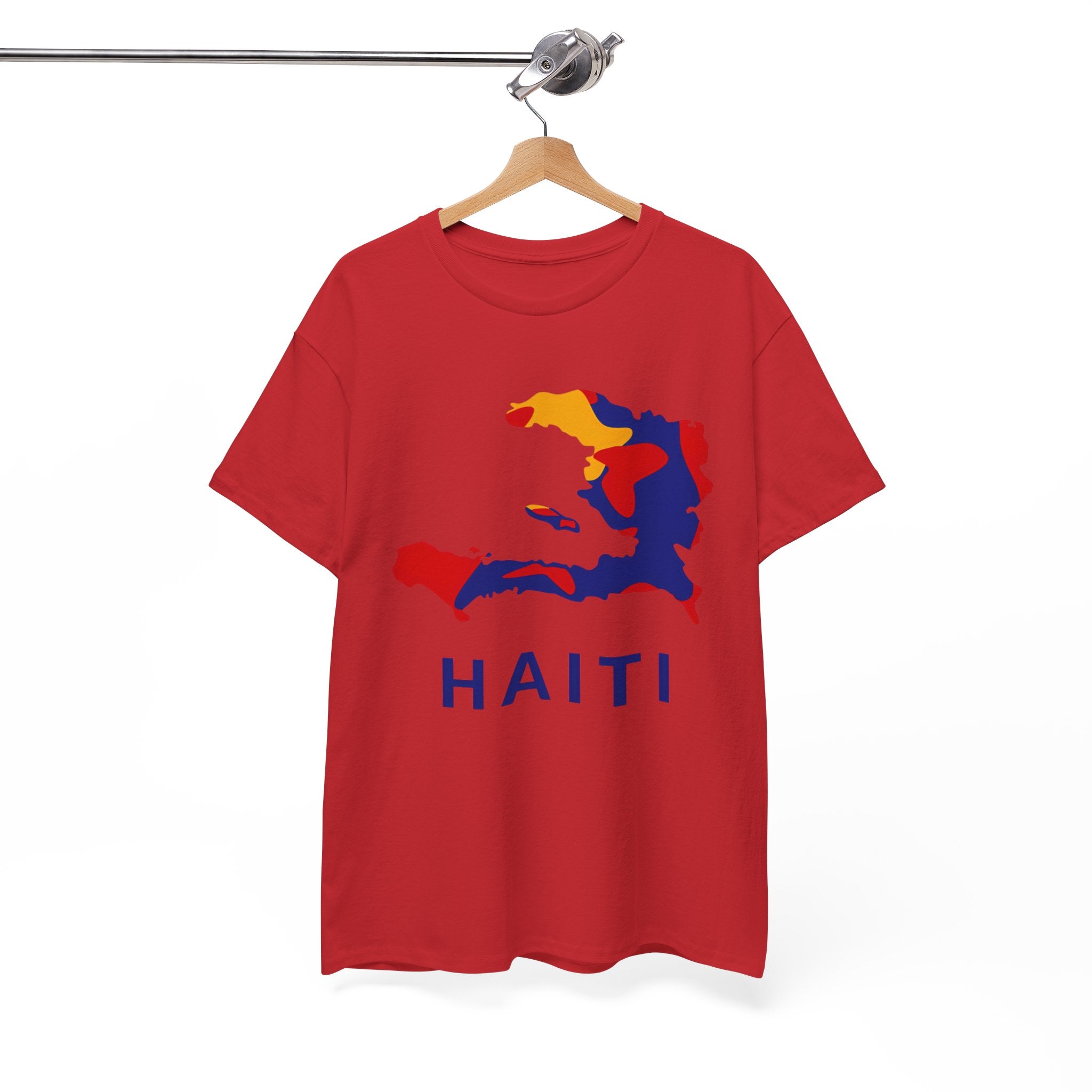 Unisex Haiti Flag Shirt, 3 Colors