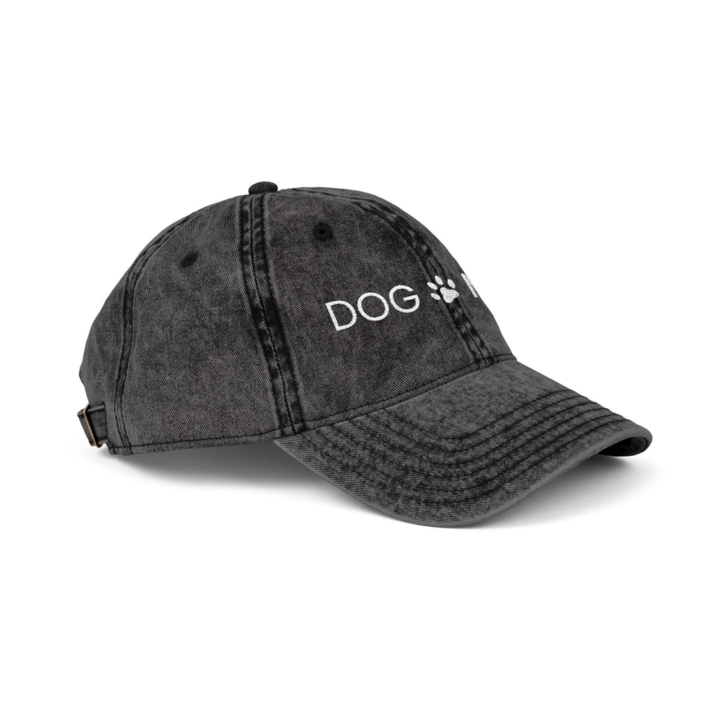 Dog Mom Vintage Hat Embroidered  , 5 Colors
