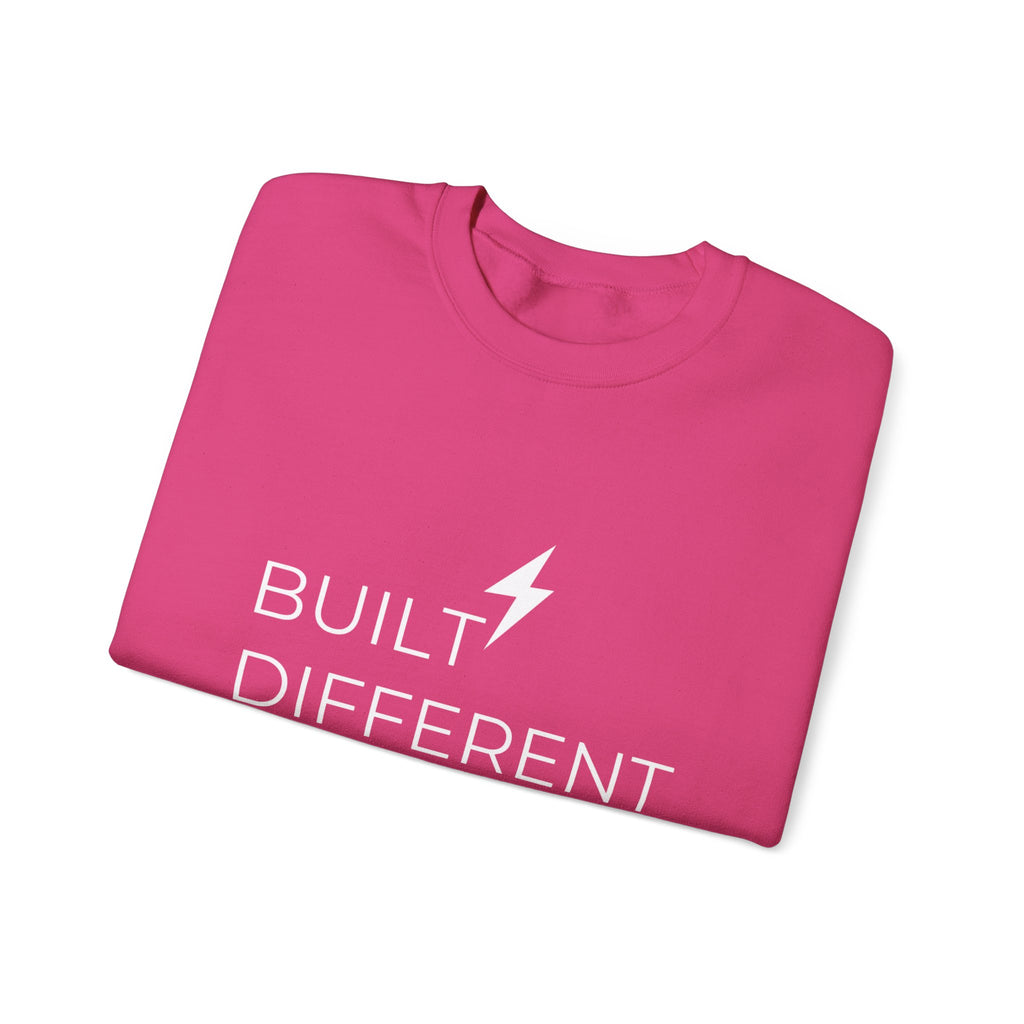 Built Different Sweatshirt, Unisex Gift , 12 Colors