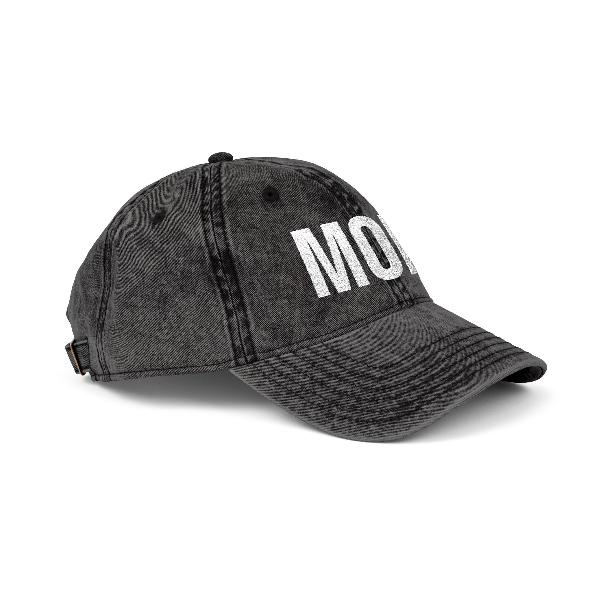 Mom Embroidered Hat, Vintage Minimalist Cap, 6 colors
