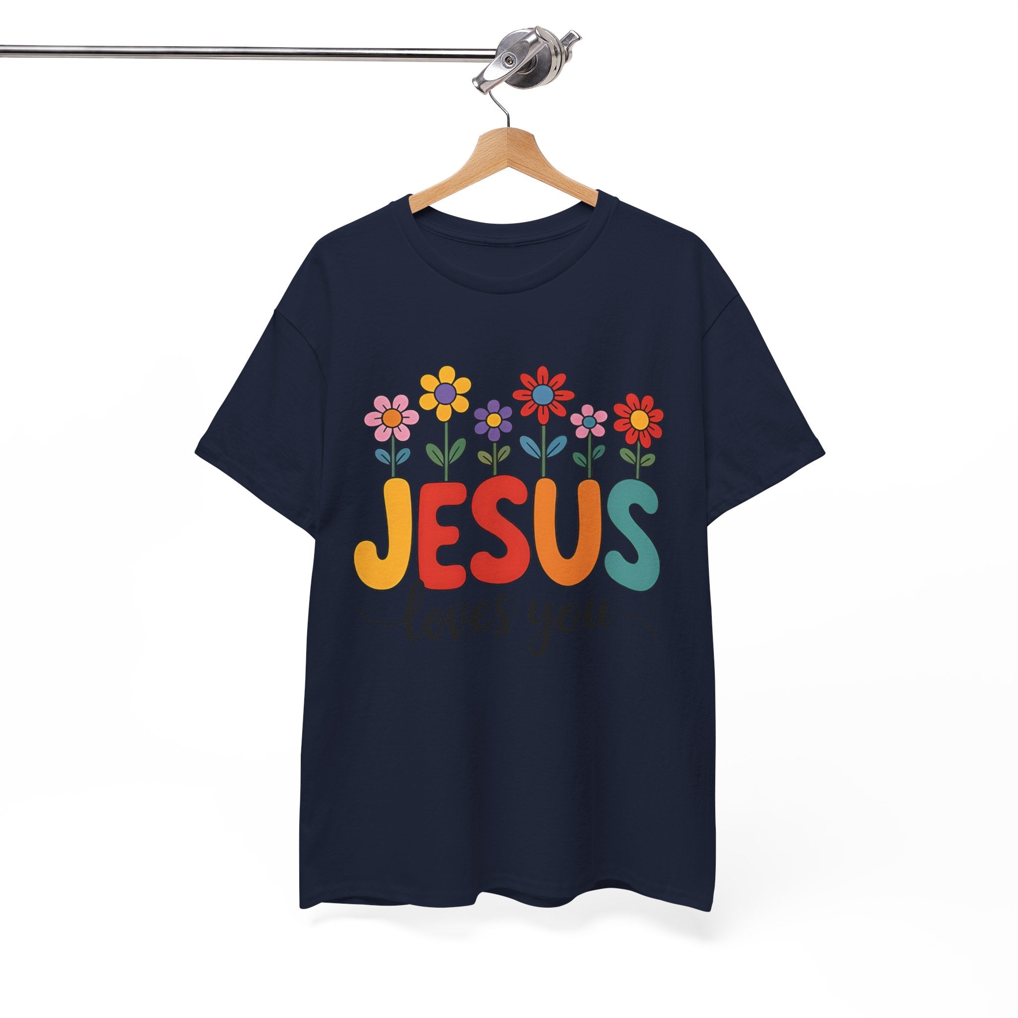 Jesus Loves You Shirt,  16 Colors, Unisex Heavy Cotton