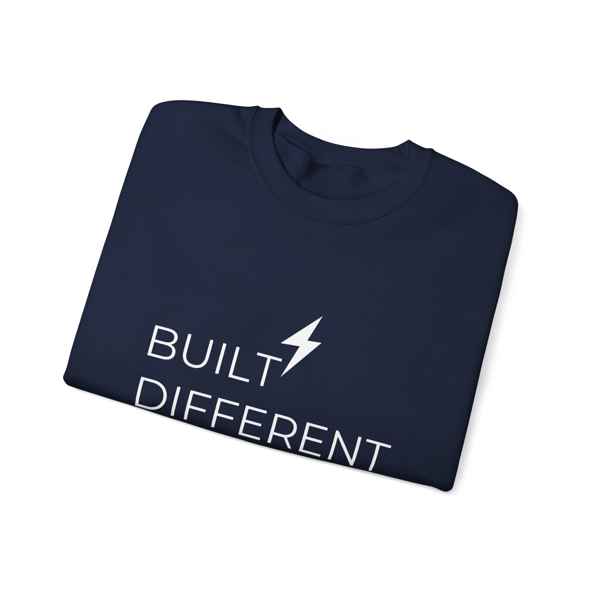 Built Different Sweatshirt, Unisex Gift , 12 Colors