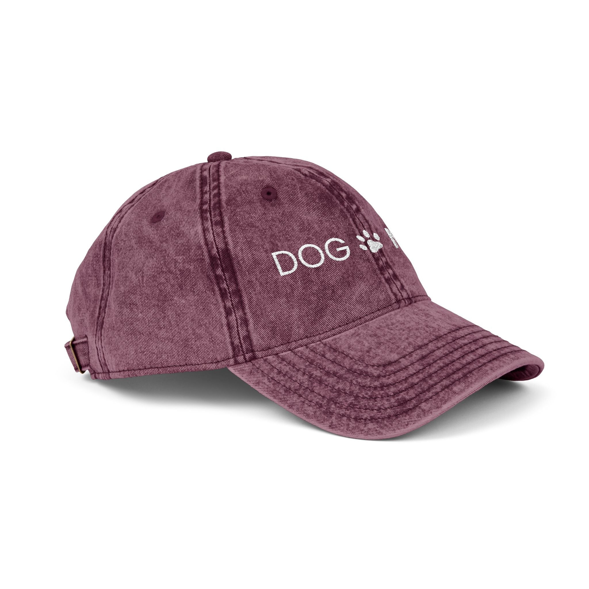 Dog Mom Vintage Hat Embroidered  , 5 Colors
